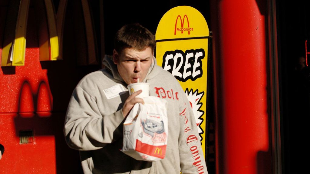 Male has McDonald